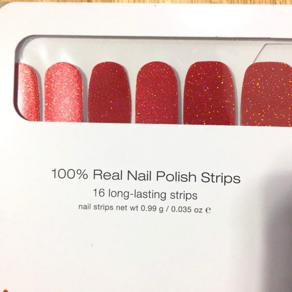 Color Street Other - Color Street Trick or Treat Yourself Orange/Red Nail Polish Strips Retired Set